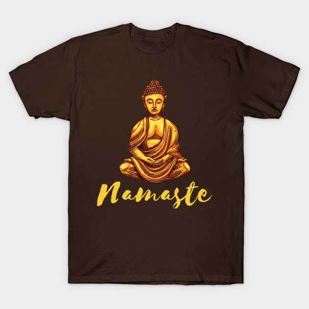 Namaste T-Shirt by Paciana Peroni